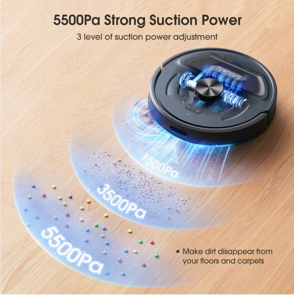 Lubluelu L20 Ultra robotstofzuiger met dweilfunctie. Zonder station